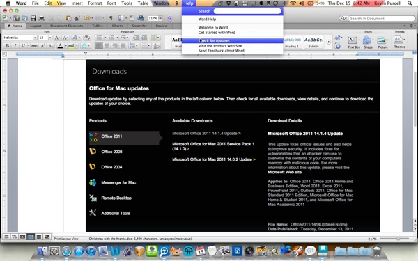 Update My Microsoft Office For Mac